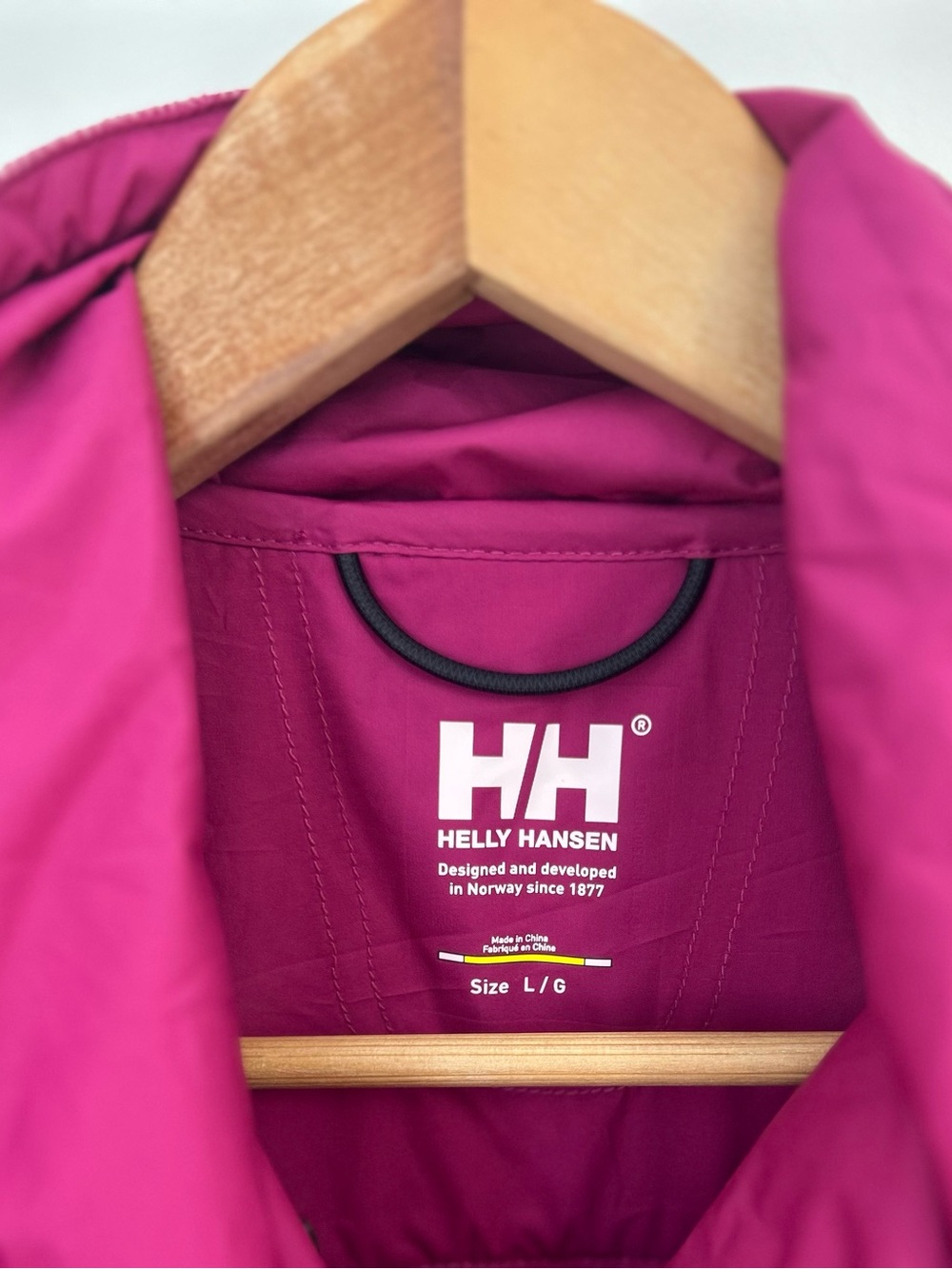 Helly Hansen PrimaLoft Hybrid Jacket Women’s Large Pink Quilted Herringbone - Picture 5 of 6